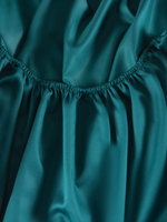 UTOPIA Простыня натяжная, сатин изумрудный