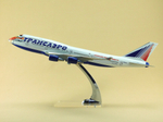 Модель самолета Boeing 747-400 (М1:144, Transaero с тигром, EI-XLN)