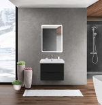 Тумба под раковину BelBagno Marino-Cer 60 MARINO-CER-600-2C-SO-NL-P подвесная Nero Lucido