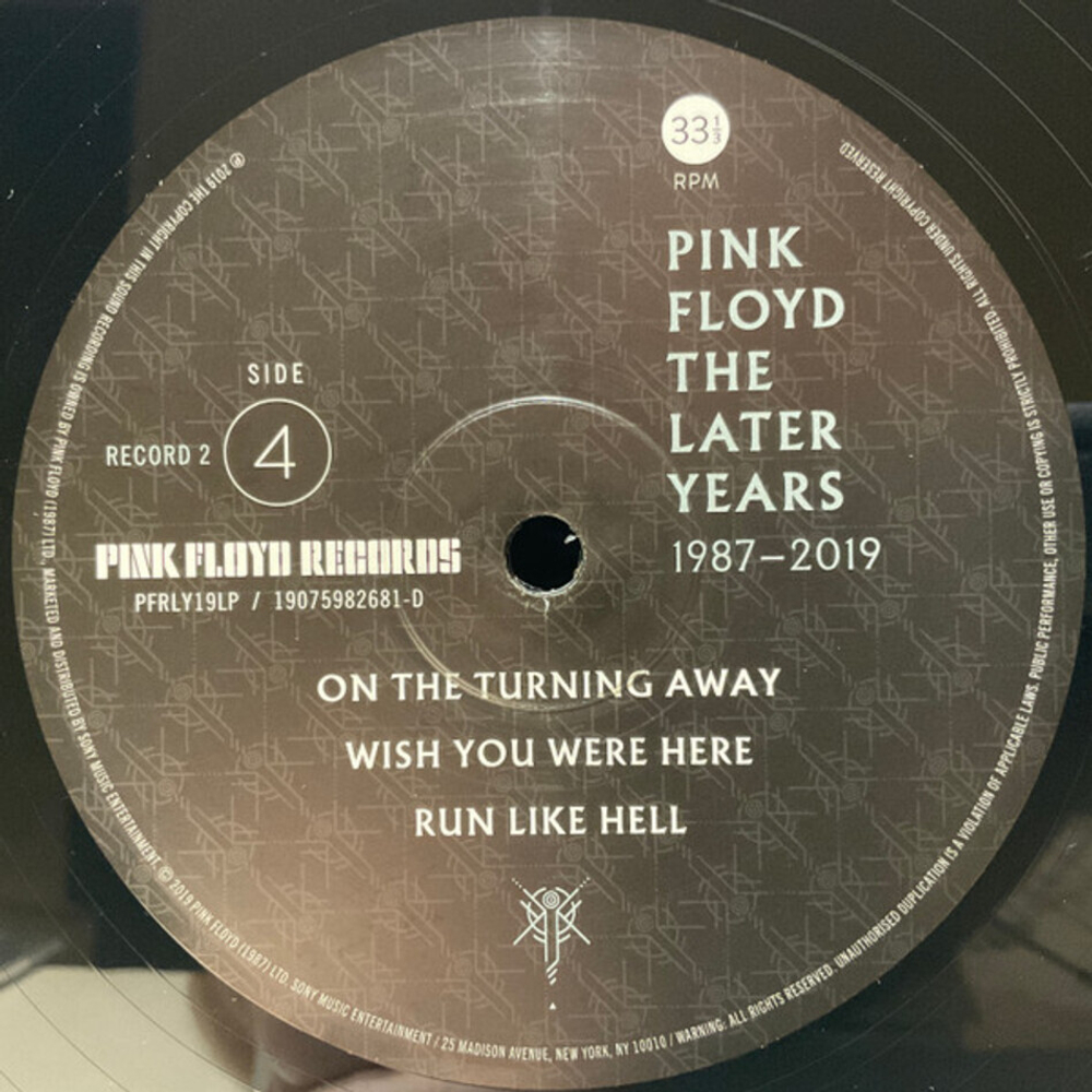 Pink Floyd / The Later Years 1987-2019 (2LP)