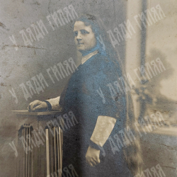 Юст Йозеф. Фотопортрет Неизвестной с потрясающими волосами. Вена, ХХ в.