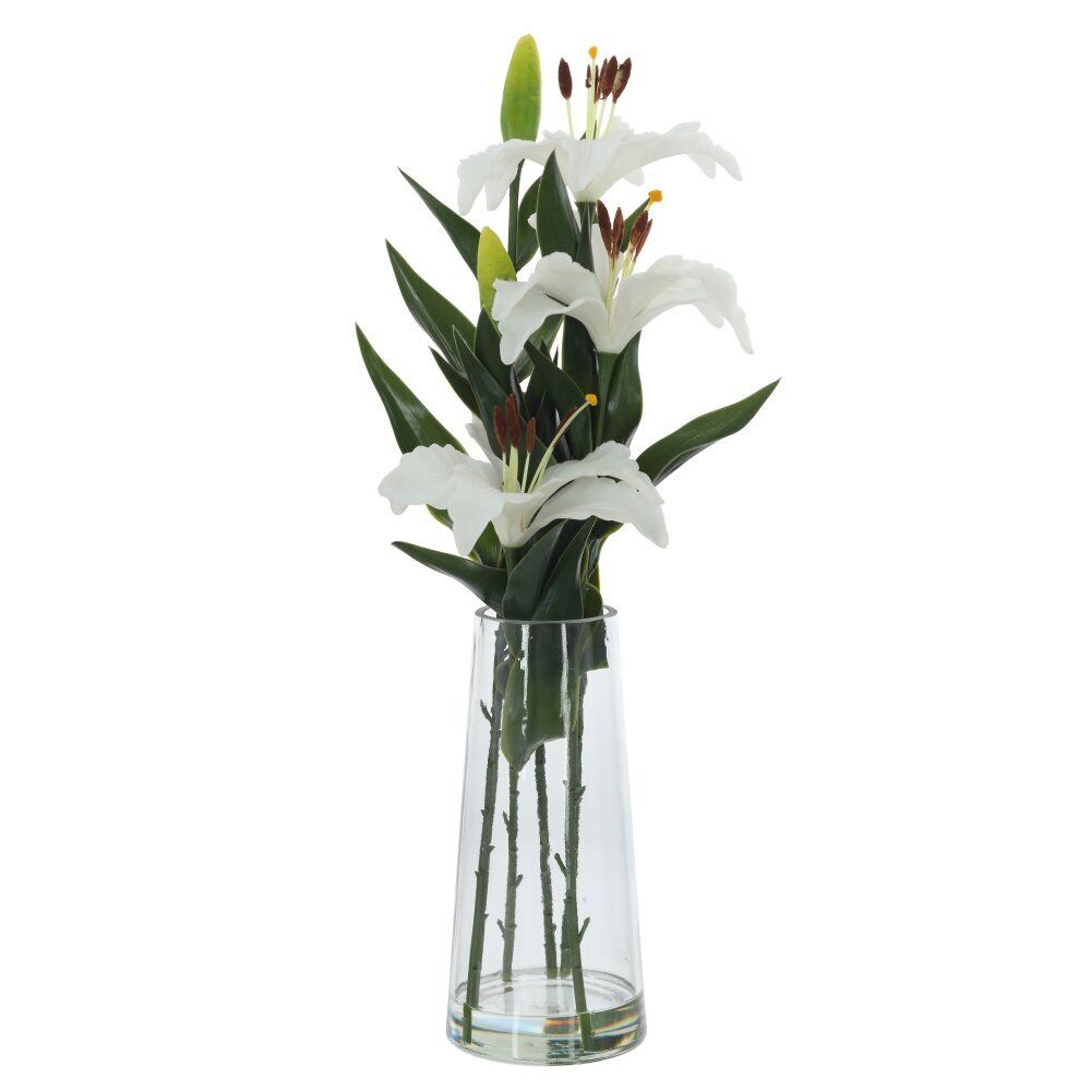 GAEM Цветочная композиция "Лилии", L14 W14 H50 см