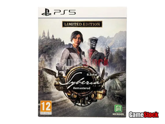 PS5 Syberia Remastered Limited Edition (Б/У, Полностью на русском языке, PPSA-30140)