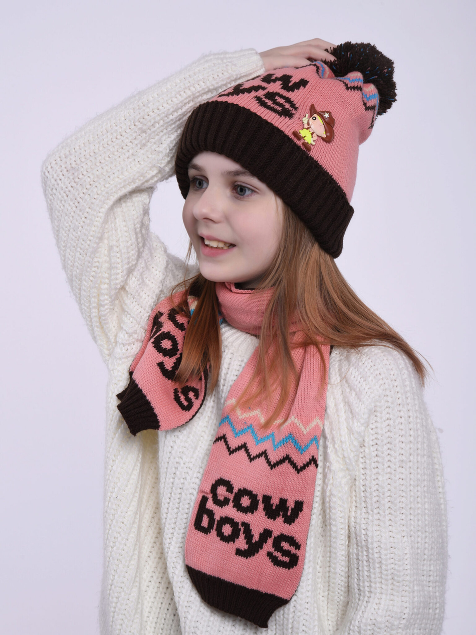 Комплект детский (Шапка+Шарф)