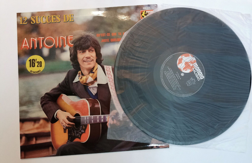 Винтажная виниловая пластинка LP Antoine 12 Succes De Antoine (France 1973)