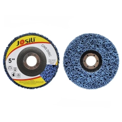 Диск коралловый шлифовальный Josili грубый 125мм, зачистной круг для УШМ/болгарки