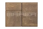 Тротуарная плитка Braer Старый город Ландхаус, Color Mix Прайд, 60 мм