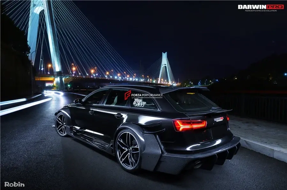 Широчайший карбоновый обвес для AUDI RS6 C7 AVANT 2014 - 2018 Ауди