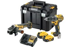 Шуруповерт аккумуляторный DeWalt DCD791 + УШМ DeWalt DCG405 (DCK2020P2T)