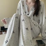 Трикотажная женская пижама