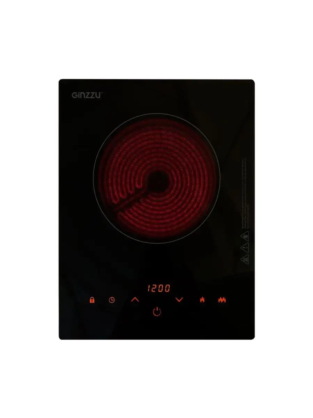 Стеклокерамическая варочная панель HCC-151 Ginzzu сенсорная