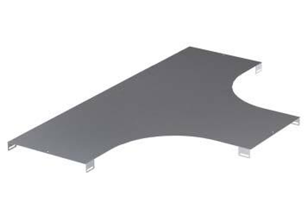 Крышка на Т-ответвитель, 400, R600, цинк-ламель