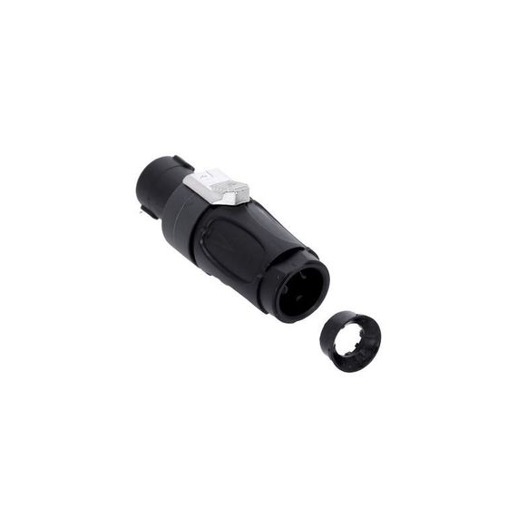 Adam Hall K4CSF4BLK - разъем спикерный Speakon (F) 4-pole, черный