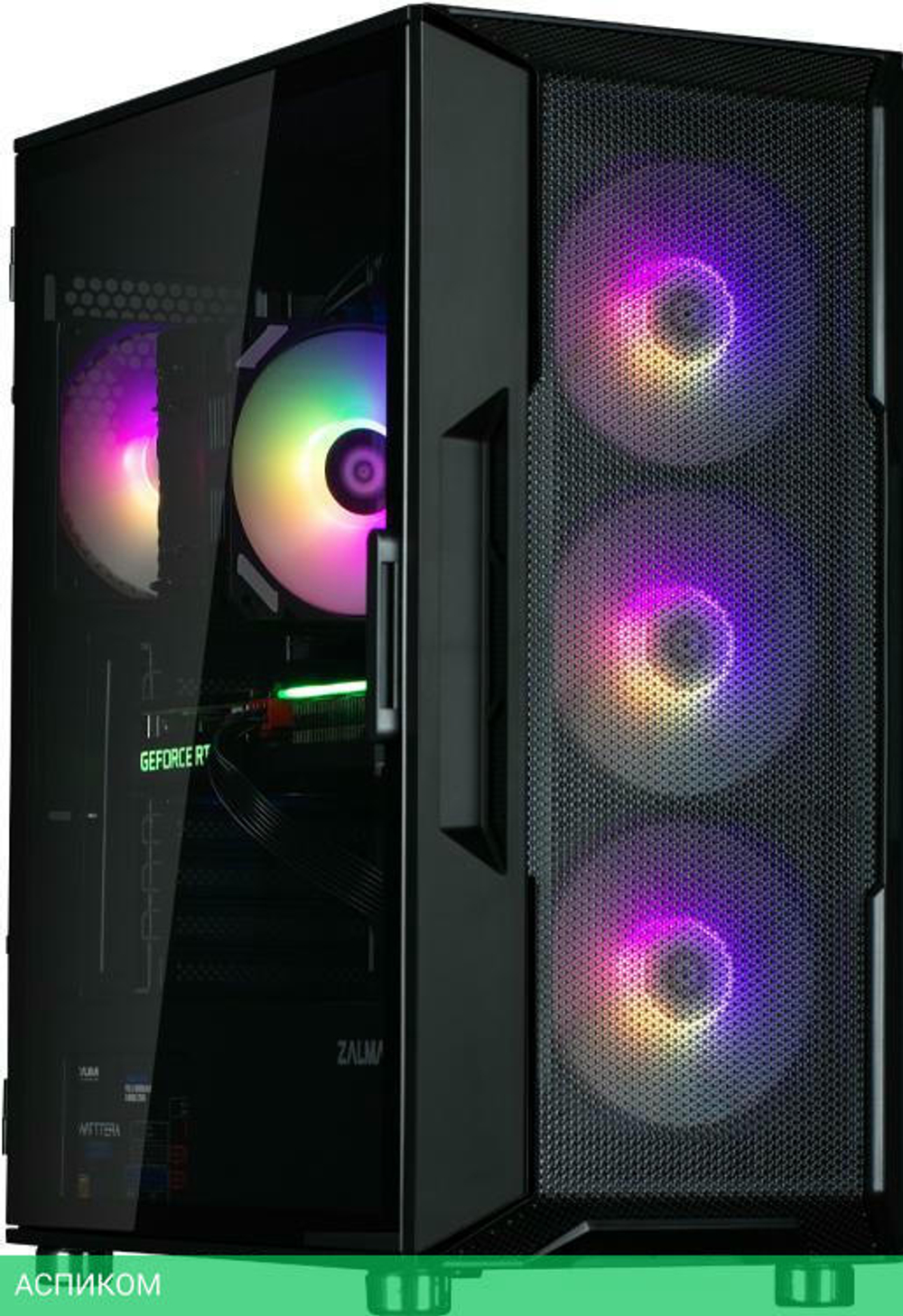 Корпус Zalman i3 NEO ARGB ATX без БП Black
