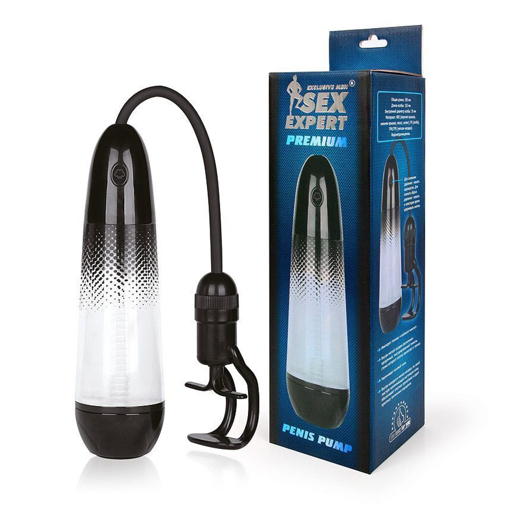 Вакуумная помпа Sex Expert (Цвет: прозрачный)