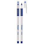 Ручка шариковая, масляная, Piano, синие чернила, серия "Premium", белый корпус, 50 шт