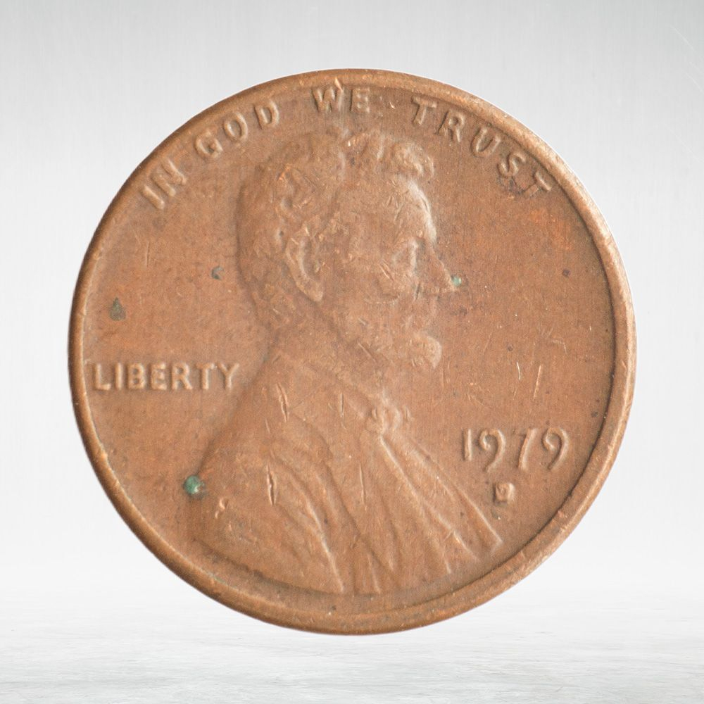 USA, 1 Cent, 1979 - Lincoln Memorial Cent, VF