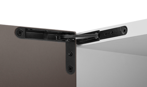 FGV Петли LIBERA XL SOFT (комплект на фасад LD/RU + крепеж), чёрный