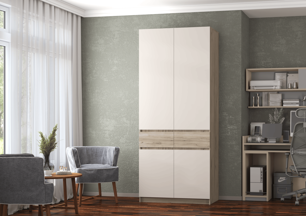 Бостон Шкаф 2-ств.ШК-001 ЛДСП