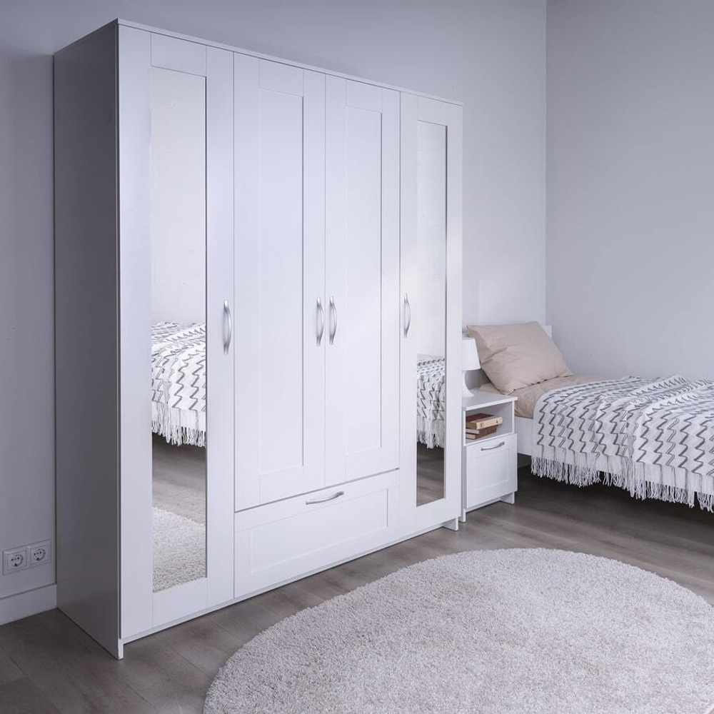 Сириус Шкаф комбинированный 4 двери и 1 ящик