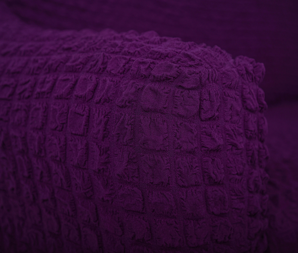 Чехол на угловой диван, цвет Фиолетовый