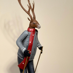 Декор Олень на лыжах