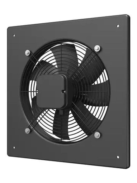Вентилятор 300 ERA Storm YWF2E 300 осевой н. давления с квадр. монтажным фланцем, стальной BB D300 title=
