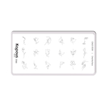 3 Kapous Professional Nails Пластина для стемпинга,One line face  ,