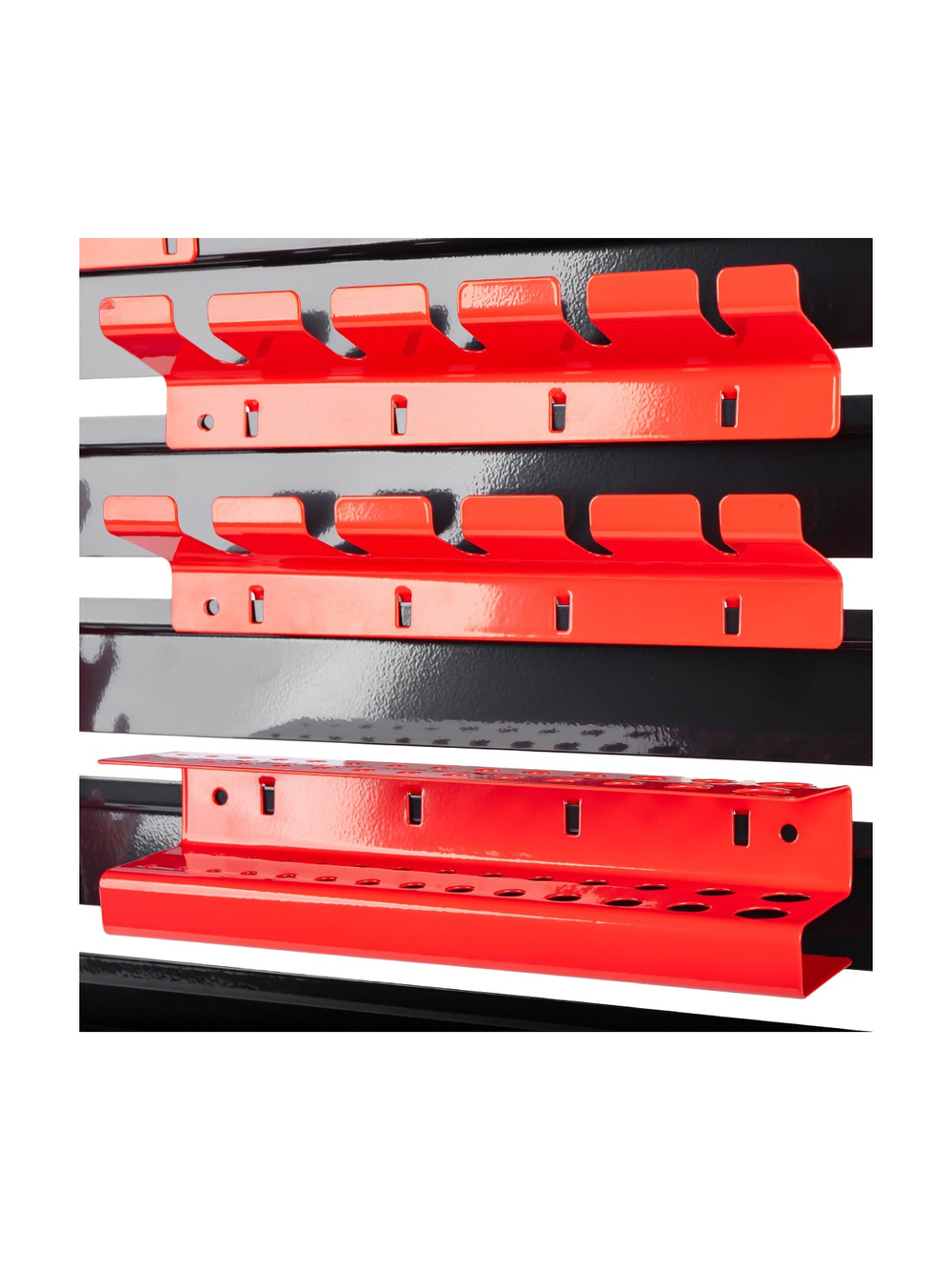 Настенный стеллаж для инструментов с крючками и органайзер для метизов ARNEZI R7201350