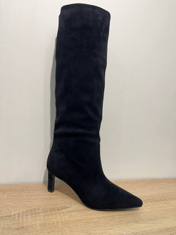 Сапоги из эко замши