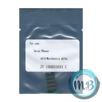 Чип для картриджа Xerox (106R03693) Phaser 6510/WC 6515 (4.3K) cyan JT