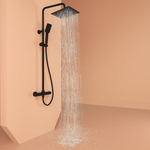 Душевая система Sancos Kanedo с термостатом черный матовый, арт.SC7100MB