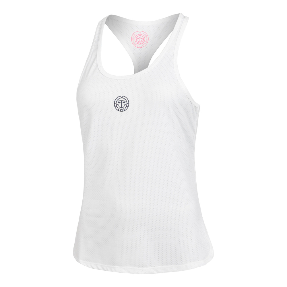 Женская теннисная майка BIDI BADU Crew Tank Top Women - White