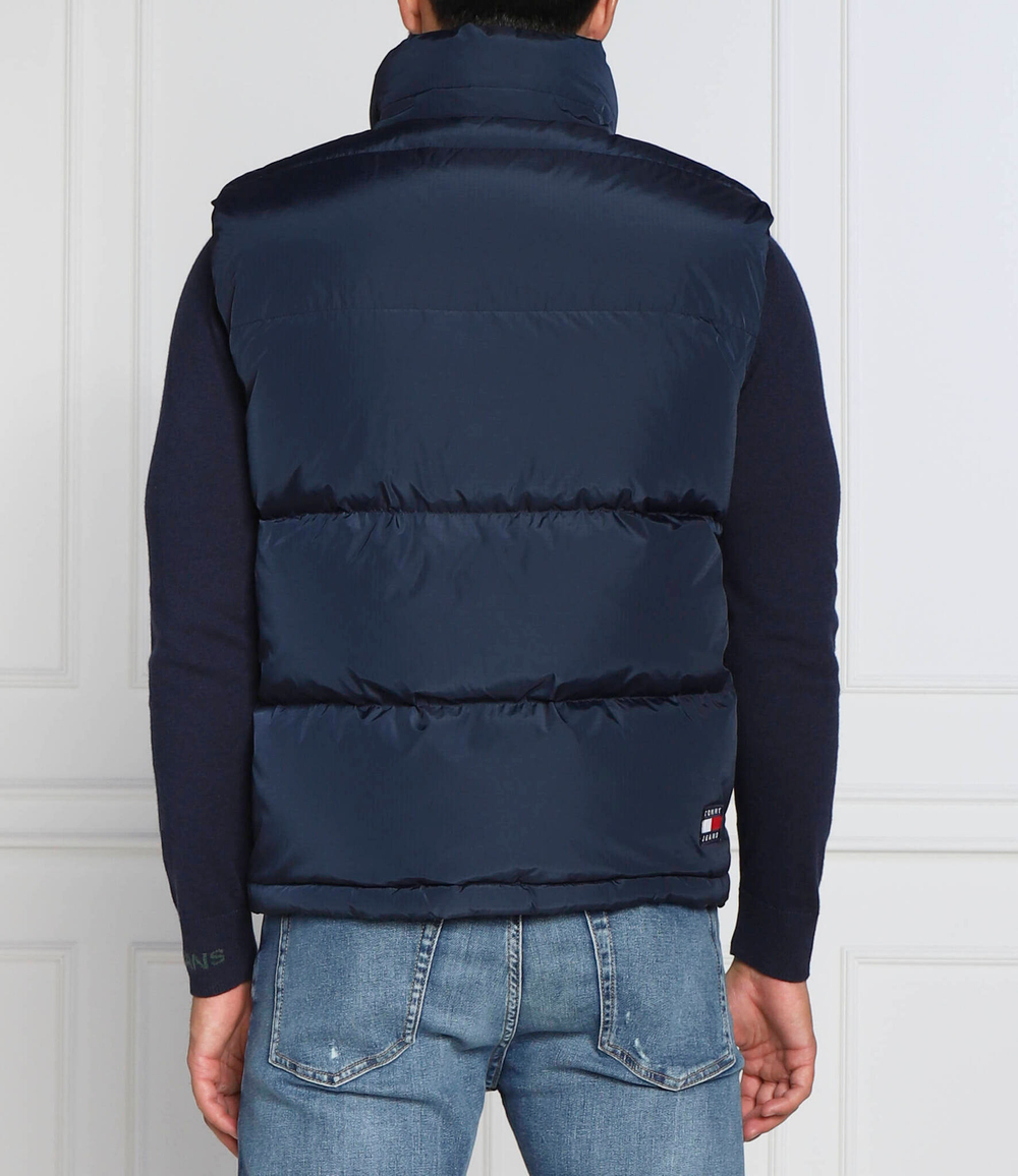 пуховая безрукавка alaska Tommy Jeans - темно-синий(DM0DM14447)