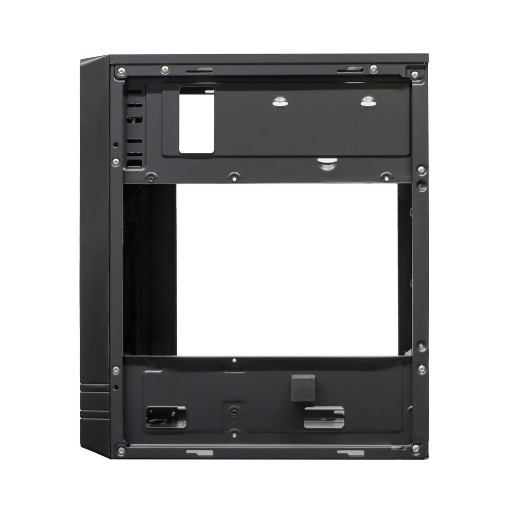 Корпус BaseTech M3407, Без БП, mATX, чёрный, 2xUSB3 (BT-M3407-B)