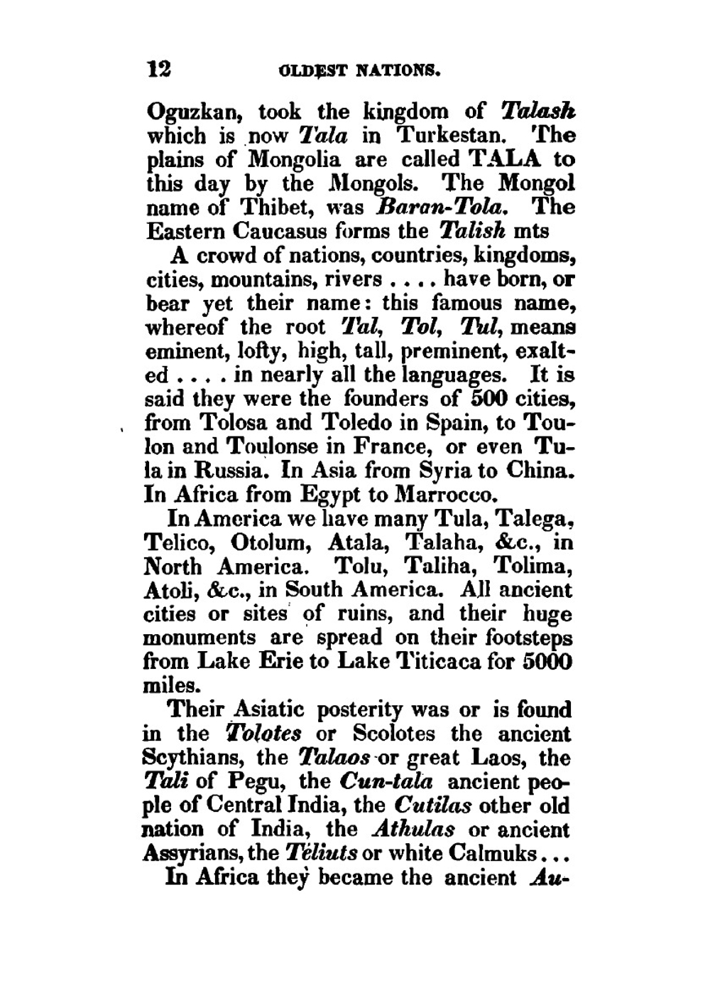 The American Nations | Constantine Samuel Rafinesque