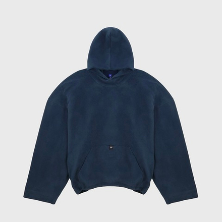 Худи Yeezy Gap Engineered by Balenciaga Polar Fleece Padded Hoodie Dark Blue