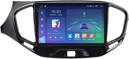 Магнитола для Lada Vesta 2015-2022, Vesta Cross - Parafar PF964LUX1U2K на Android 13, Быстрая, QLED+2K, CarPlay, 4G SIM-слот