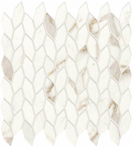 Мозаика Marvel Shine Calacatta Prestigio Mos. Twist Silk