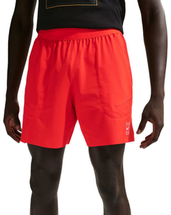 Мужские теннисные шорты Nike Court Advantage Dri-Fit 6in Tennis - chile red/white