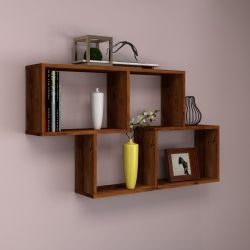 Полка навесная 2 Сеул (дуб кельтик), МФ 1+1