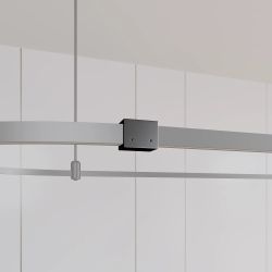 Коннектор прямой ART-APRIORI-CON-H (BK, горизонтальный) (Arlight, IP20 Металл, 3 года) 039416