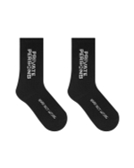 PP LOGO SOCKS BLACK