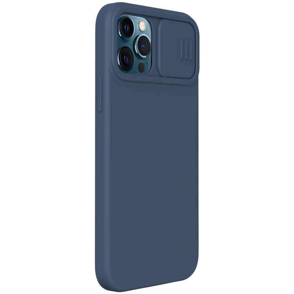 Накладка Nillkin CamShield Silky Magnetic Silicone Case для iPhone 12 / 12 Pro