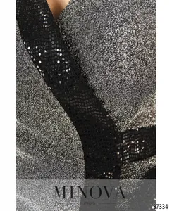 Платье 2155-серебро Minova