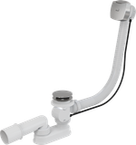 Слив-перелив Alcadrain для ванны, автомат, хром (A51CRM