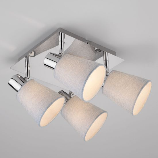 20080/4 / потолочный светильник / хром/голубой