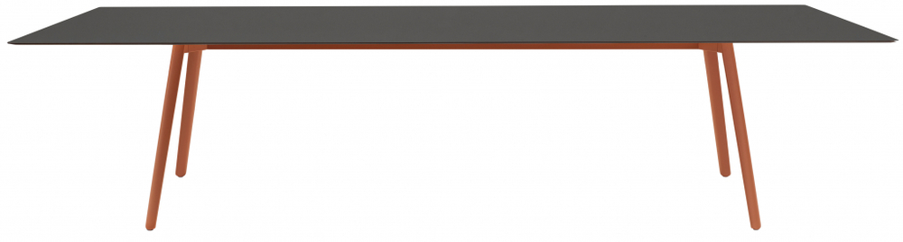 Стол ламинированный Scab Design Squid, терракотовый, черный fenix