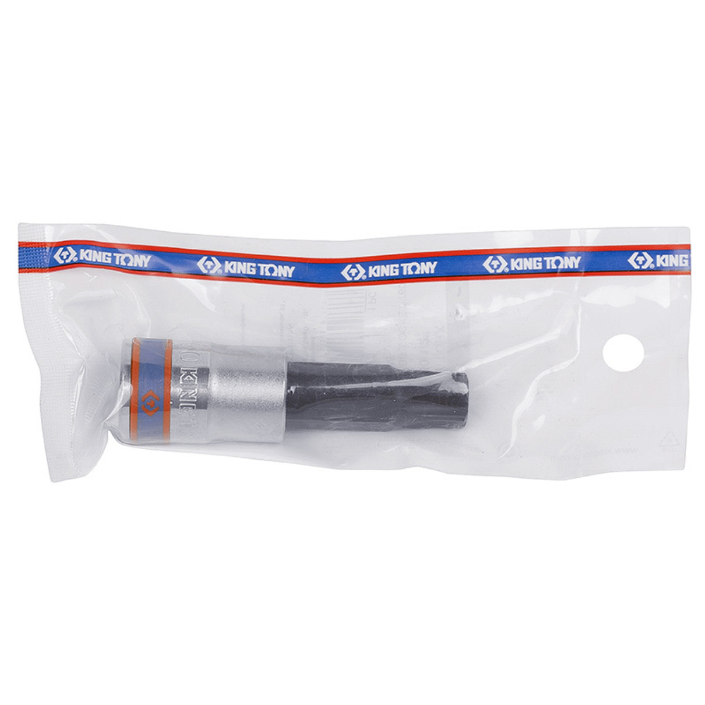 KING TONY (403360) Насадка (бита) торцевая 1/2", L = 80 мм, TORX, T60