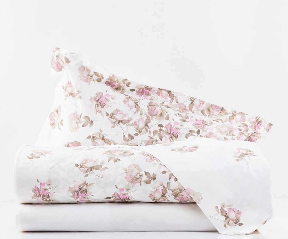 Постельное белье 1.5 спальное Mirabello Ombre di Rose розовое